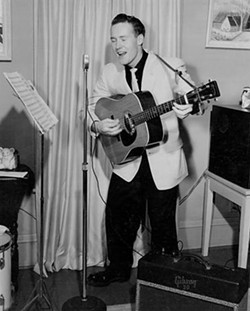 Jerry Englerth — or Jerry Engler, as he was known in the rockabilly world — died last week at age 84. - PHOTO PROVIDED BY ROCKABILLYHALL.COM
