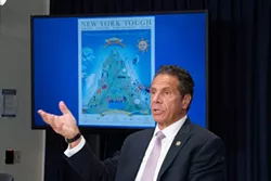 Governor Andrew Cuomo said schools will be able to reopen if the rate of COVID-19 infection in their regions stays below certain thresholds. - PHOTO PROVIDED BY GOVERNOR ANDREW CUOMO'S OFFICE