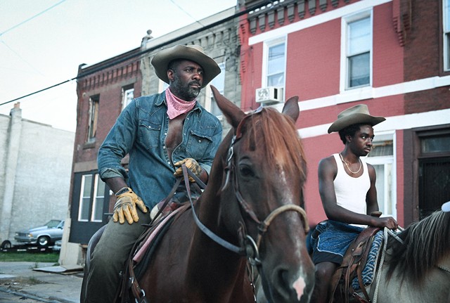 Idris Elba and Caleb McLaughlin in "Concrete Cowboy." - PHOTO PROVIDED