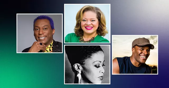 (Clockwise from left) Thomas Warfield, Norma Holland, Jason Nious, and Karen 'KB' Brown will participate in the FringeTalk "Black Lives Matter & the Performing Arts" on September 16. - PHOTOS PROVIDED BY KEYBANK ROCHESTER FRINGE FESTIVAL