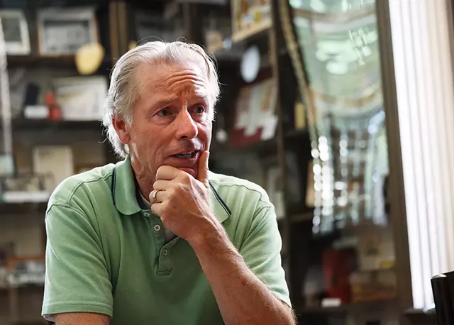 Perinton Town Historian Bill Poray. - PHOTO BY MAX SCHULTE