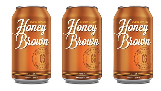 The Genesee Brewery is bringing its popular Honey Brown lager under its name. For the past few years the beer has been a standalone brand for the brewery. - PHOTO PROVIDED BY GENESEE BREWERY / PHOTO ILLUSTRATION BY RYAN WILLIAMSON