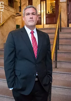 County Executive-elect Adam Bello. - PHOTO BY JACOB WALSH