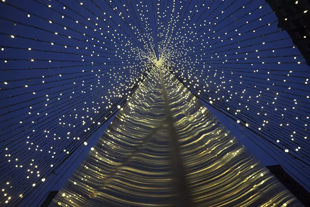 The Liberty Pole in down Rochester. - PHOTO BY MAX SCHULTE