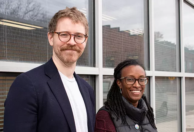 Police Accountability Board Executive Director Conor Dwyer Reynolds (left) and Board Chair Shani Wilson. - PHOTO BY JACOB WALSH