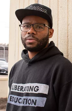 BrandonEv White, aka Bushido Garvey. - PHOTO BY JACOB WALSH