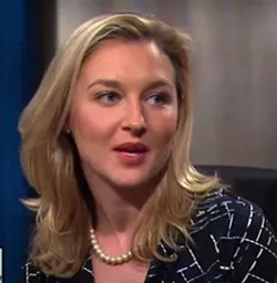 Ana Liss, appearing on the WXXI-TV public affairs program, Need to Know, in May 2016, in a program about millennials and workplace cultures - PHOTO PROVIDED BY WXXI NEWS