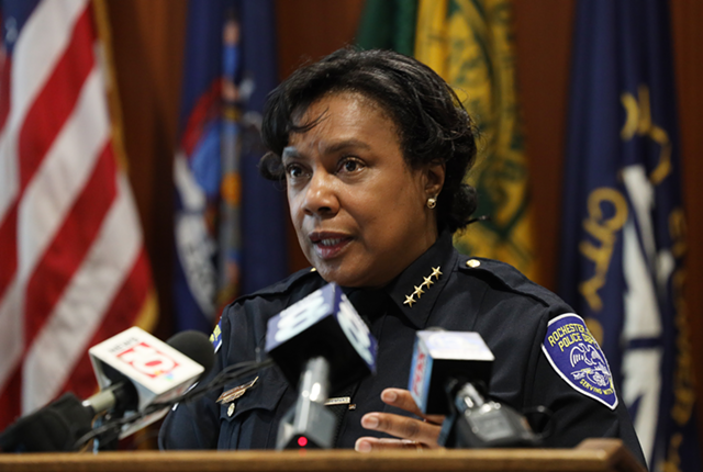 Police Chief Cynthia Herriott. - CREDIT MAX SCHULTE / WXXI NEWS