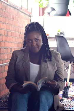 Taylor Thomas of The Secondhand Libarian. - PHOTO BY RYAN WILLIAMSON