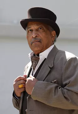 David Shakes interprets many famous and lesser-known historical African-American figures. Here he portrays William Wells Brown, who was born into slavery and became a prolific writer. - PHOTO BY MAX SCHULTE