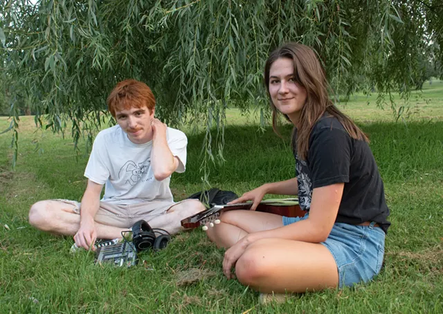 James Keegan of Kitchen and Nichols bring their bedroom pop songs directly to fans on the livestreaming platform Twitch. - PHOTO BY JACOB WALSH