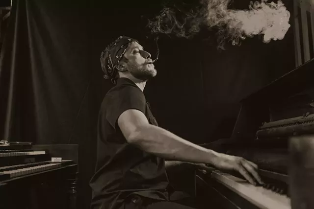 Aaron Lipp has played with national artists Oliver Wood and Robert Randolph, but makes his home in Naples. - PHOTO BY AUTUMN LAYNE