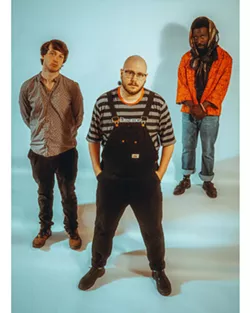Bassist Ian Fait, guitarist Dan Sweeny, and drummer Nigel Blair of KINDOFKIND headline at the Bug Jar on Sept. 24, 2021. - PHOTO BY RILEY MOUSSO
