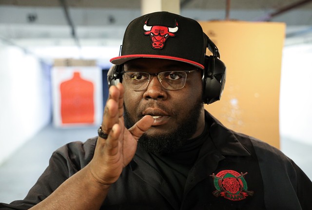 “We’re not criminals. We’re not a gang,” said Paul Adell, a co-founder of the Rochester African American Firearms Association. “We’re not any type of militia or military or militant type of group. We’re a community-based organization that offers training and education.” - PHOTO BY MAX SCHULTE