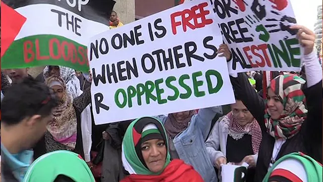 A screenshot from the documentary film "Solidarity: Five Largely Unknown truths About Israel, Palestine, and the Occupied Territories." - PHOTO PROVIDED