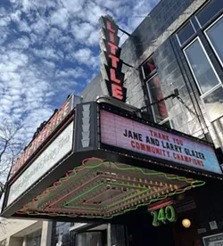 The former Theatre 2 will now be known as The Jane and Larry Glazer Theatre. - PHOTO BY SCOTT PUKOS
