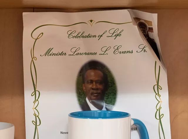 Lawrance Lee Evans, Sr. died in 2018 after a short fight with cancer. He was 72. - PHOTO BY JACOB WALSH