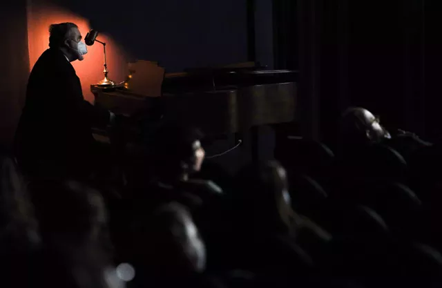 Carli figures he has composed scores for some 140 silent films. - PHOTO BY MAX SCHULTE