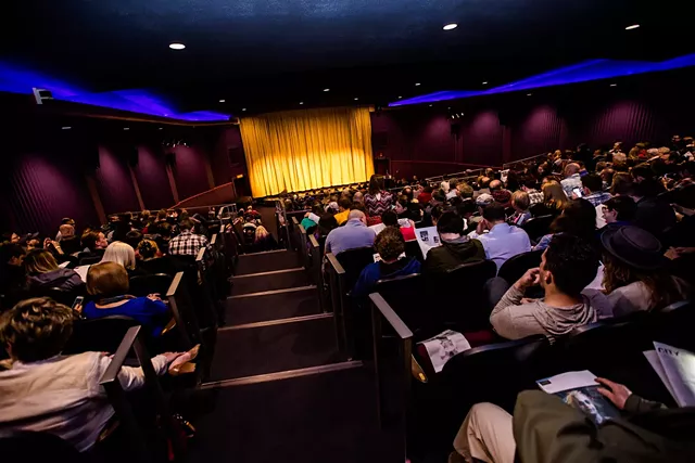 A near packed house at The Dryden Theatre. - PHOTO COURTESY OF THE DRYDEN THEATRE
