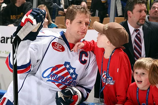 Rory Fitzpatrick played 15 years of professional hockey, including with six teams in the National Hockey League. He finished his career in 2010 with the Rochester Americans of the American Hockey League. - PHOTO CREDIT THE AHL