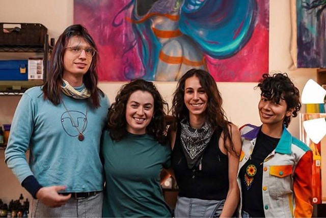 Muck Duck Studio is led by Stephe Ferm, Sally Drutman, Casey Arthur, and Ambar de Santiago. - PHOTO BY SHAWN THOMPSON