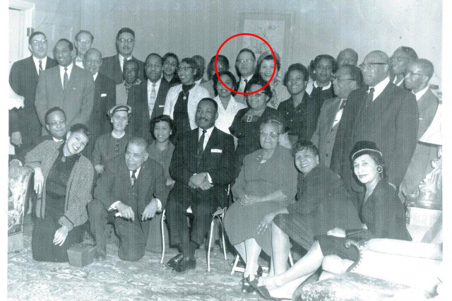 When Martin Luther King Jr. visited Rochester and met with Black leaders, Millard E. Latimer Sr. was among them. - FILE PHOTO