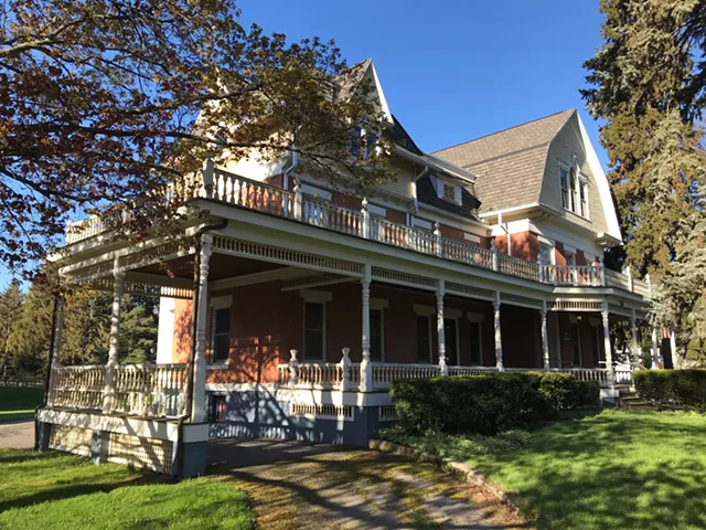 The Village of Fairport put the historic Potter House up for sale in April 2021. The village owned the home for nearly 80 years, but has had difficulty maintaining it in recent years. - PHOTO BY DAVID ANDREATTA