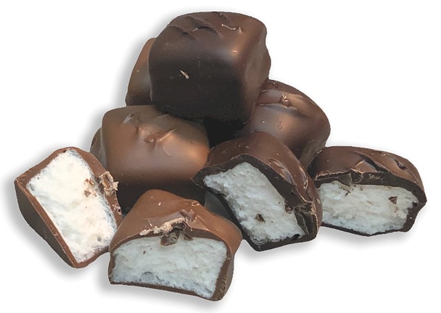 Chocolate-covered marshmallows from Stever’s Candy. - FILE PHOTO