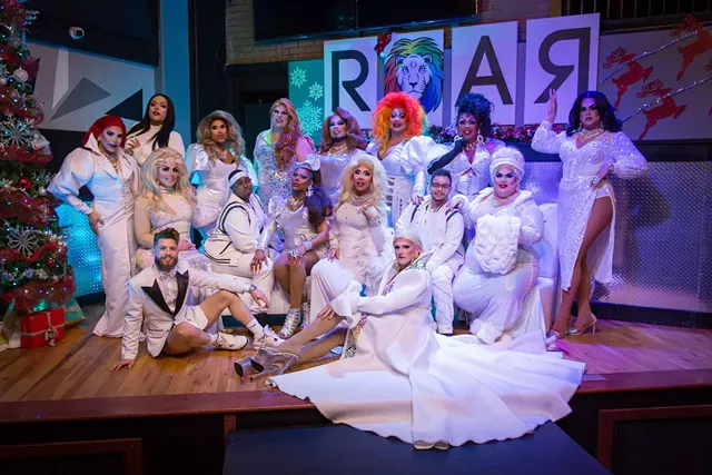 A holiday celebration at ROAR nightclub. - PHOTO PROVIDED