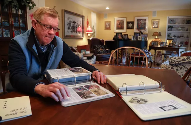 It took Paul Vick more than 60 years to delve into scrapbooks about the crash that were kept for him by relatives, and to return to China to learn more about the disaster and his parents' work there. - PHOTO BY MAX SCHULTE