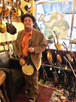 John Bernunzio with some of his wares. - PHOTO PROVIDED