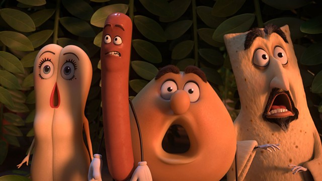 Get your mind out of the gutter, they're just groceries. "Sausage Party." - PHOTO PROVIDED BY SONY PICTURES