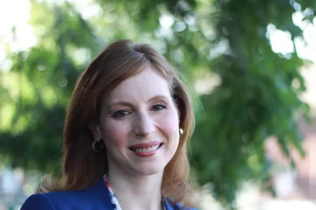Democratic challenger Rachel Barnhart - PHOTO BY KEVIN FULLER