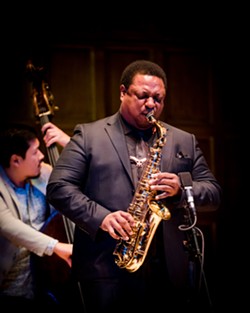 Vincent Herring performed with his quartet at Kilbourn Hall on Thursday. - PHOTO BY JOSH SAUNDERS