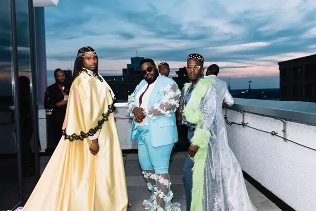 A scene from Black Queer Prom, which is another event produced by Rochester Black Pride organizers. - PHOTOGRAPH BY MICHELE ASHLEY