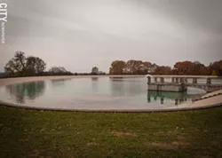 The reservoir in Highland Park contains part of Rochester's public water supply. - PHOTO BY RYAN WILLIAMSON