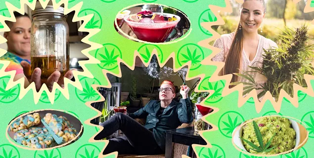 In their kitchens, cannabis is on the menu