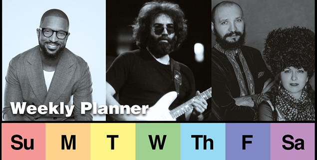 Weekly Planner April 4-10: What's Happening in Music, Arts, and Life