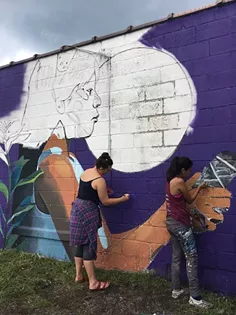 LUCINDA YRENE'S WALL\THERAPY MURAL