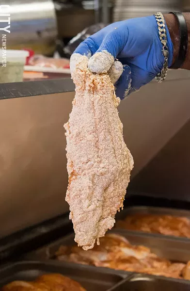 Also serving fried catfish (off-menu)! - PHOTO BY JACOB WALSH