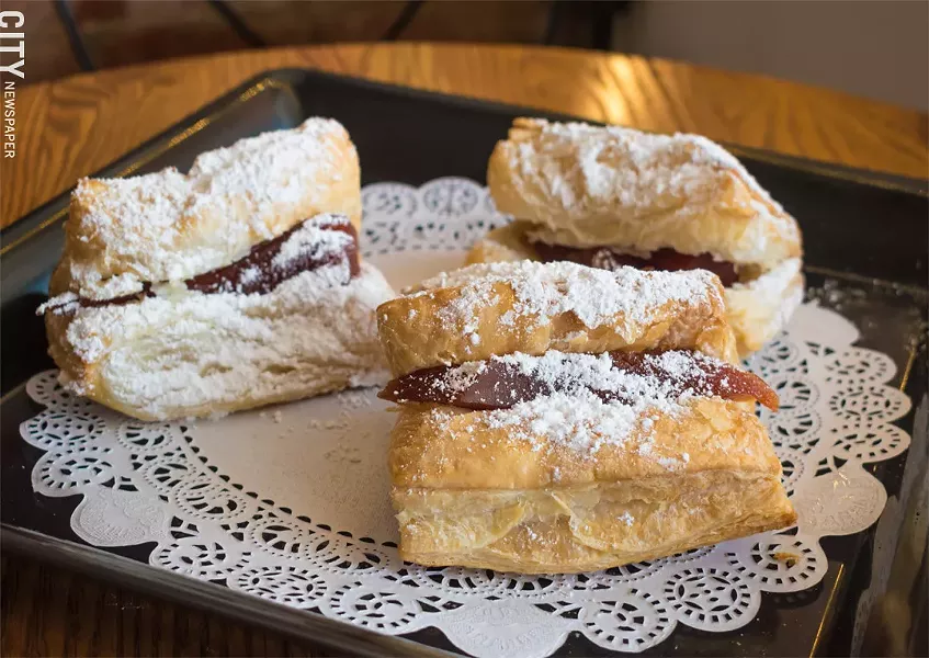 Tu Amor offers full-of-flavor guava puff pastries. - PHOTO BY JACOB WALSH