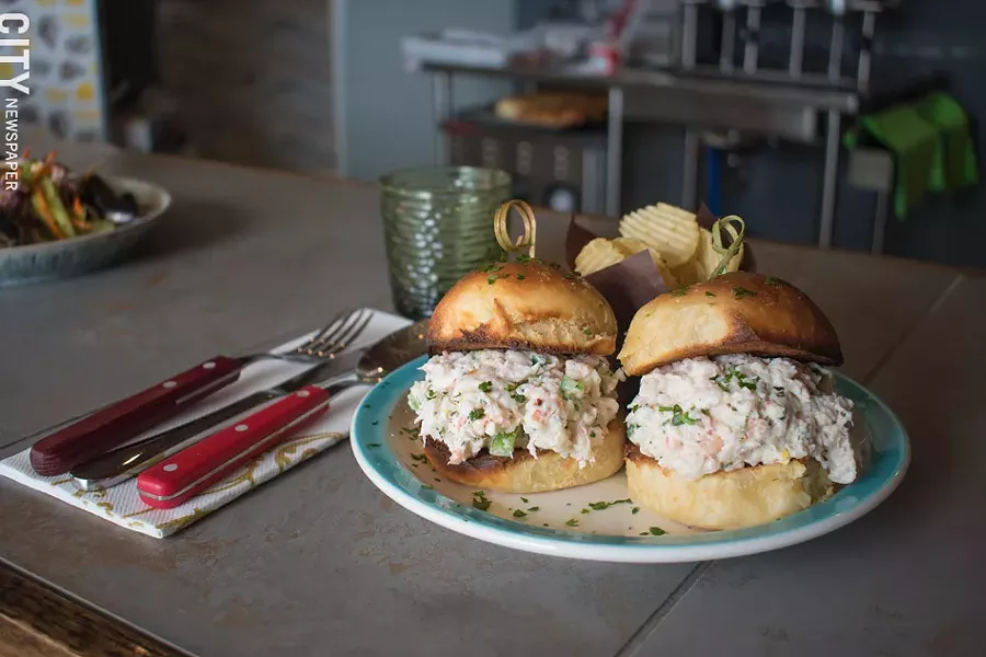 Shrimp rolls. - PHOTO BY JACOB WALSH