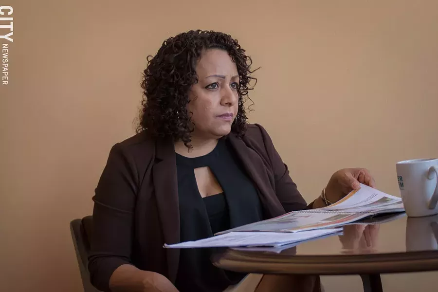 Perez-Delgado says she's worried about the current political environment's impact on the Latinx community. - PHOTO BY RYAN WILLIAMSON