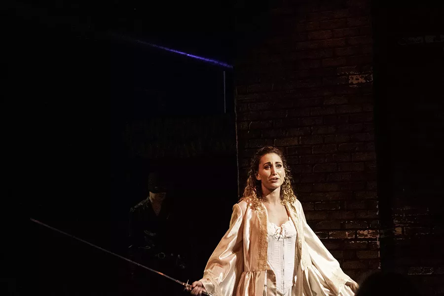 A scene from "BardBending: Fight Club Edition." - PHOTO BY ASHLEIGH DESKINS