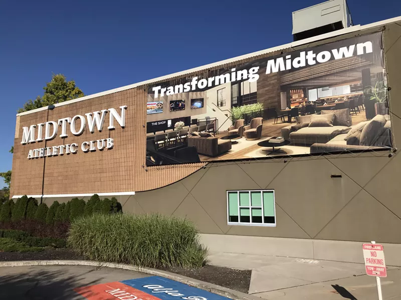 Midtown Athletic Club plans to expand and it's getting tax breaks for the project. - PHOTO BY DAVID ANDREATTA