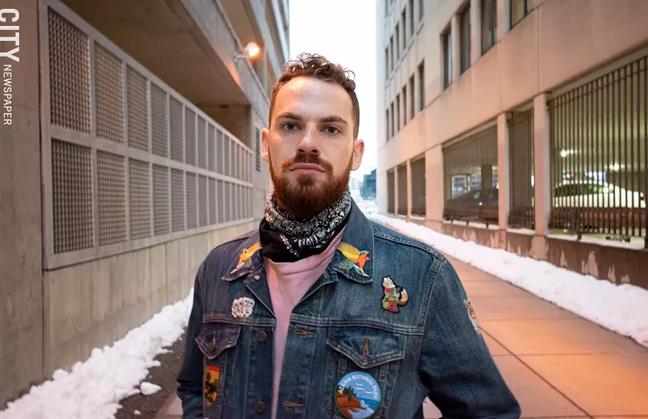 Eastman School alum Blake Pattengale can play jazz guitar at weddings or be the hip-hop emcee at the club. - PHOTO BY JACOB WALSH