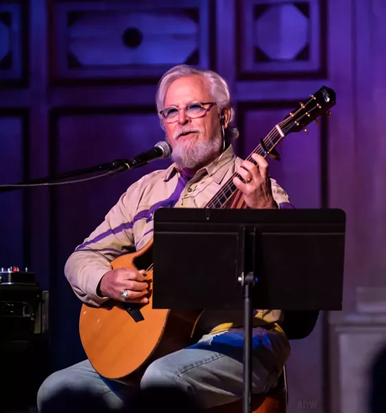 Singer-guitarist Don Potter thinks the best formula for performing Christmas music is "familiar song, new arrangement." - PHOTO BY AARON WINTERS