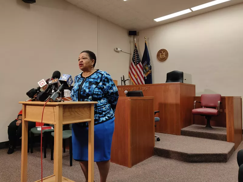 Rochester City Court Judge Teresa Johnson said a new housing part of the court is meant to help address the needs of Rochester citizens. Johnson is the supervising judge for Rochester City Court. - PHOTO BY JEREMY MOULE
