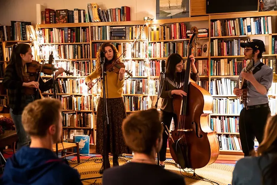Copper Hill at Small World Books - PHOTO BY AARON WINTERS