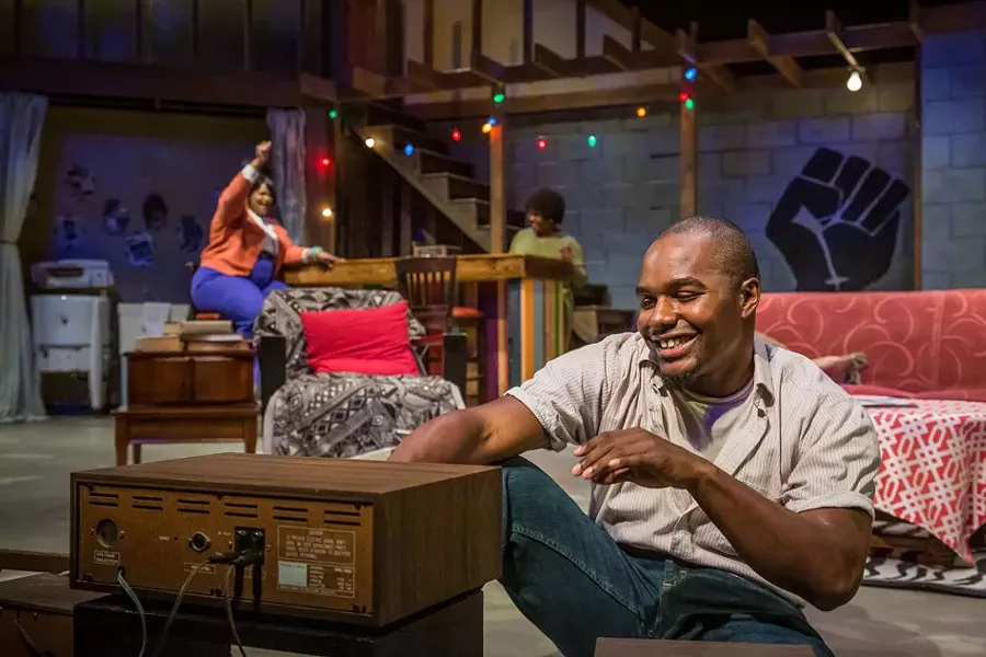 A scene from Blackfriars Theatre's 2019 production of "Detroit '67." - PHOTO BY ROY HEERKENS JR.